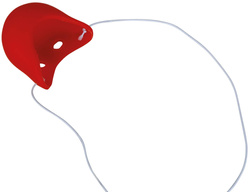 Lateksowy Sztuczny Czerwony Nos KLAUNA