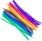 Druciki Kreatywne Kolorowe Paski Mix 30cm 25szt.