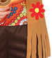 Kostium Strój Hipisa HIPPIS Peace Retro Lata 70, M