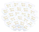 Balony Serca z nadrukiem Chrzest Święty 25 szt.