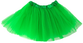 Spódniczka TUTU Tiulowa ZIELONA Strój Żabka 30cm