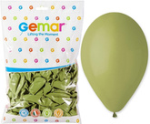 Balony G110 pastel 12" - zielone oliwkowe 98/ 100