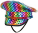 Czapka Euphoria Kolorowa Tęczowa z Ćwiekami