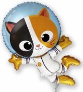 Balon foliowy 14" FX Kot Astronauta 1 szt.