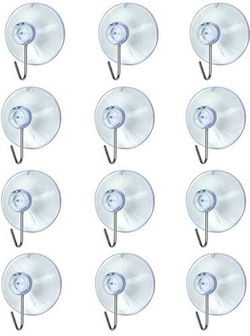 Przyssawka z haczykiem 2,5cm op.12szt