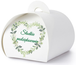 Pudełeczka Słodkie Podziękowanie SERCE 10szt.