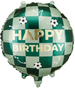 Balon foliowy Happy Birthday piłki, 35x35 cm