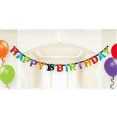 Baner - napis na 18 Urodziny, 213 cm, 1 szt.