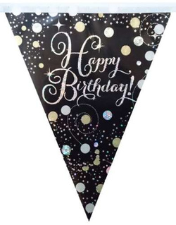 Baner Flagi URODZINY Happy Birthday Party 400cm