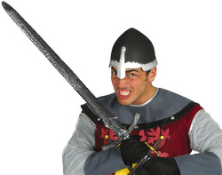 MIECZ RYCERSKI Dwuręczny Broń Wojownik 98cm