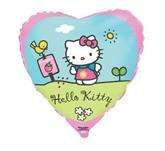 Balon foliowy 18" FX "Hello Kitty w ogródku" 1 szt