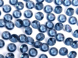 Diamentowe konfetti, c.niebieski, 12mm, 1op.