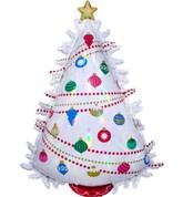 Balon foliowy Choinka, 1 szt.