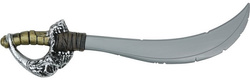 Piracki MIECZ Szabla PIRATA Wygiętym Ostrzem 72cm