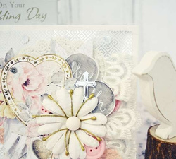 Drewniane Guziki Pastelowe Kolorowe Mix 30szt.