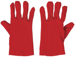 Rękawiczki Dziecięce Czerwone Strój Magik Bal 17cm