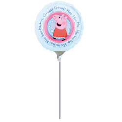 Balon foliowy Świnka Peppa 9", 1 szt