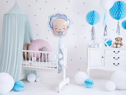 Balon Foliowy CHŁPOPIEC Bobas Baby Shower 40x45cm