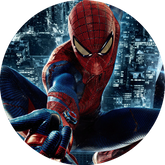 Opłatek tortowy 29 cm, Spiderman 1 szt.