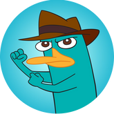 Opłatek tortowy 14 cm, Fineasz i Ferb 1 szt.