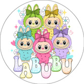 Opłatek tortowy 20 cm, Labubu 1 szt.