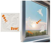 Dekoracja Żelowa Naklejki na Szybę Okno DUCHY BOO!