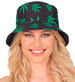 Kapelusz Czapka Bucket Hat Marihuana Liście Gajna