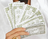 Banknoty Falsyfikaty Dolary, 75 szt. - 1 op.