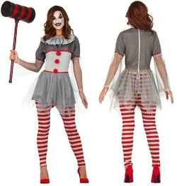 Kostium Strój KLAUN Clown Zabójca Horror, 36-38 S
