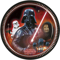 Talerzyki Star Wars Heroes 23 cm, 8 szt.