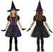 Kostium Strój Czarownica Wiedźma Halloween 10-12 l
