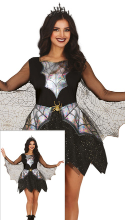 Kostium Strój Błyszczący Holo PAJĄK KSIĘŻNICZKA, L