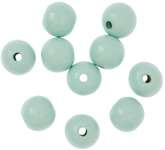 Drewniane Koraliki Kulki Miętowe 25mm 10szt.