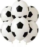 Balony pastelowe 14 cali, Piłka Pure White, 6 szt.