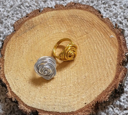 DRUCIK Metalowy Florystyczny ZŁOTY 2mm 5m