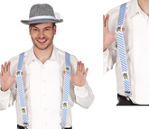 SZELKI Bawarskie Niebieskie w Romby OKTOBERFEST