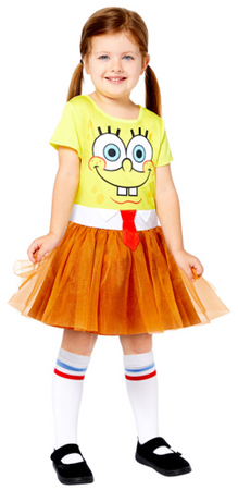 Kostium Strój SPONGEBOB Kanciastoporty 6-8 lat