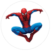 Opłatek tortowy 14 cm, Spiderman 1 szt.