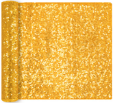 Bieżnik Dekoracyjny Stół Cekinowy ZŁOTY 200x28cm