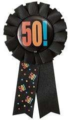 Kotylion na 50 Urodziny, 1 szt.