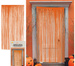 Kurtyna Imprezowa POMARAŃCZOWA Halloween 100x200cm