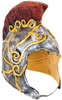 Hełm Lateksowy Rzymianina Rycerz Gladiator
