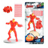 Zestaw ''Iron Man ze świeczkami'', 1 kpl.