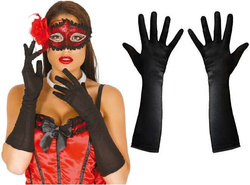 Rękawiczki Czarne 45 cm