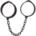 Czarne kajdanki, 1 szt.