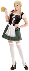 Kostium Strój BAWARSKA DZIEWCZYNA Oktoberfest, S
