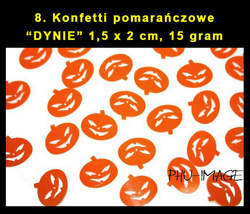 Zestaw duży dekoracji na halloween, 1 kpl.