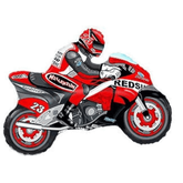 Balon foliowy 14" - Motor (czerwony)