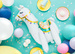 Balony 12 cali, pastel ultramayna 100 szt.1op.