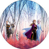 Opłatek tortowy 14 cm Frozen II 1 szt.